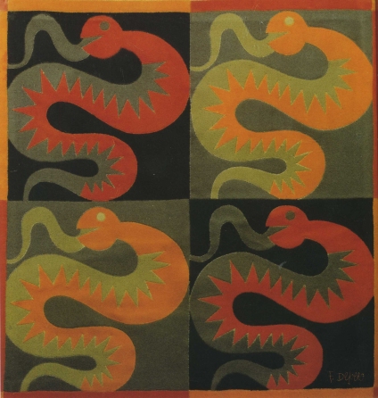 Quattro serpenti, 1925 by Fortunato Depero